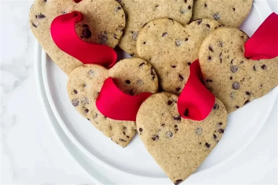 kue valentine cookies
